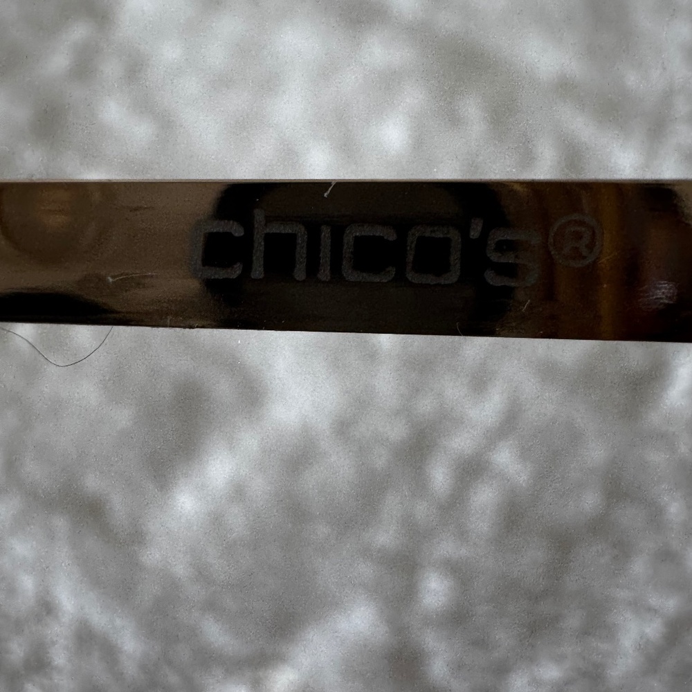 Chico's Sunglasses Brown with fade lenses NWOT - Picture 5 of 7